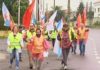 Marcha a pé a Santiago contra os recortes