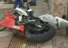 Un motorista resulta ferido grave nunha saída de vía en Ribadumia