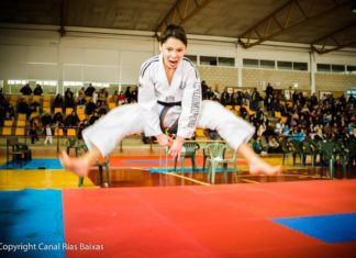 Gran exhibición do Gimnasio Olimpic en Fontecarmoa