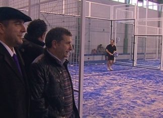 En funcionamento o novo Centro de Deportes da Raqueta Santa Uxía