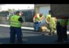 Comezan as obras de pavimentación de varias rúas en Aguiño