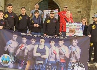 Noia acollerá este venres unha velada mixta de kick boxing e boxeo