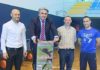 Ximnasio de balde na Semana Fantástica de Boiro