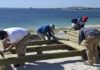 Retomada a ampliación da pasarela da praia da Catía
