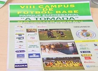 Segue aberto o prazo de incrición no Campus de Fútbol Base da Tomada
