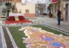 A chuvia non desloce a festividade de Corpus