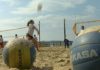 O volei toma a praia de Barraña