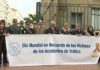 Pontevedra recorda as vítimas de accidentes de tráfico cun minuto de silencio