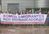 Os emigrantes retornados volven a protestar na rúa