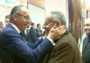 Abanca homenaxea o seu director de zona dos últimos trinta anos