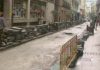 Comeza a reforma das rúas peonís de Ribeira
