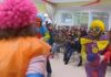 O circo de entroido muda as instalacións de AMBAR en Frións