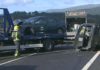 Un accidente obriga a cortar a autovía do Barbanza ó seu paso por Taragoña