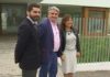 Beatriz Mato visita a segunda gardería de Boiro que entrará en servizo en setembro