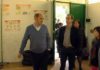 Louzán compromete un novo pavillón para Rubiáns ‘no menor tempo posible’