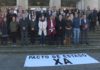 Minuto de silencio contra a violencia machista