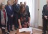 Ana Ortiz toma posesión do seu cargo como nova subdelegada do Goberno en Pontevedra