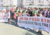 A reválida de 3º baleira as aulas e enche as rúas