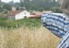 Os comuneiros do Salnés preocupados ante o que podería ser un verán negro para os montes