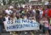 Volven as protestas ó Colexio O Piñeiriño de Vilagarcía