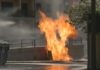Un escape de gas ocasiona un incendio na Caeira