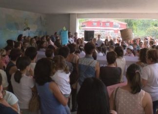 Oposición ó peche do CEIP Emilio de Navasqüés de Outes