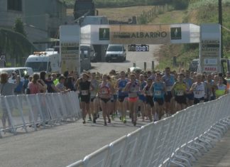Máis de 150 deportistas corren na II Clásica do Albariño 10k Viña Almirante