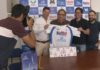 Julio Mougán foi presentado coma novo técnico do Noia Portus Apostoli Fútbol Sala