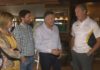 Bertín Osborne comeza a súa xira en Sanxenxo para promocionar a Marca España
