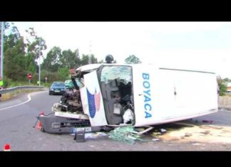 Morre unha muller tras colidir contra a rotonda de San Simón
