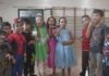 Festa de disfraces para despedir o campamento