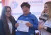 Unha usuaria de AMICOS gana o Concurso de Debuxo de Nadal de Ribeira