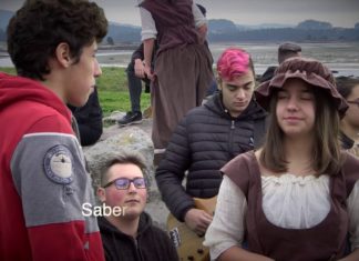 Un instituto de Cambados, premiado por reinterpretar lírica medieval a ritmo de rap