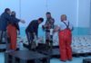 Peche das concesións marisqueiras de Ribeira