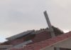 O tornado de Sanxenxo deixa numerosos danos na aldea do Freixo