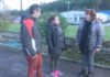 A empresa Verdes de Galicia entrega ó Concello de Lousame a recreación dun muro antigo