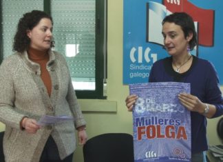 A CIG convoca para o 8 de marzo unha folga de mulleres A CIG prepárase xa para a celebración do Día da Muller Traballadora. O sindicato convoca para o vindeiro 8 de marzo unha folga de mulleres. Esta protesta vai ser secundada por máis de 50 países de todo o mundo, co obxectivo de reivindica-la igualdade de oportunidades entre homes e mulleres no ámbito laboral