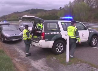 Un condutor ‘kamikaze’ provoca un accidente na autovía da Barbanza