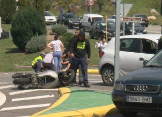 Ferido grave un motorista en Xarás
