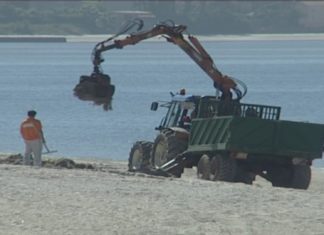 A Deputación destina 180 mil euros ós servizos de limpeza de praias no Barbanza
