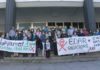 En Marea leva ó Parlamento as queixas dos afectados pola EDAR de Ribeira