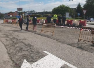 Sanxenxo modifica o seu acceso por Vinquiño para instalar unha nova caseta de turismo