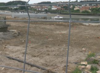 O paseo marítimo de Esteiro estará rematado a mediados de mes