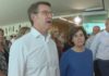 Sáenz de Santamaría comeza a súa campaña en Galicia na cidade de Rajoy