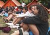 Máis de 60 mozos toman conciencia do uso do galego nun campamento na illa de Ons
