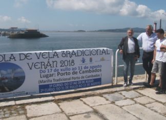 Cambados aposta pola vela tradicional na terceira escola de verán Cambados aposta pola vela tradicional na terceira escola de verán
