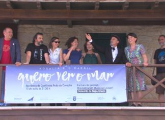 Carril, a vila na que Rosalía contemplaba o mar, súmase ás homenaxes á poeta padronesa Carril, a vila na que Rosalía contemplaba o mar, súmase ás homenaxes á poeta padronesa