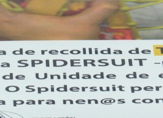 Amigos de Galicia e Amencer Aspace traballan xuntos para conseguir un “Spidersuit”