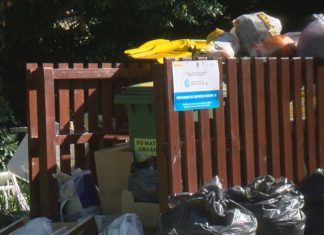 Seguen os problemas co lixo na Serra do Barbanza
