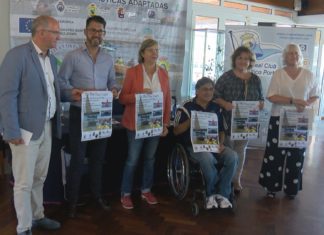 Portosín acolle a quinta proba do Campionato Galego de Slalom Inclusivo